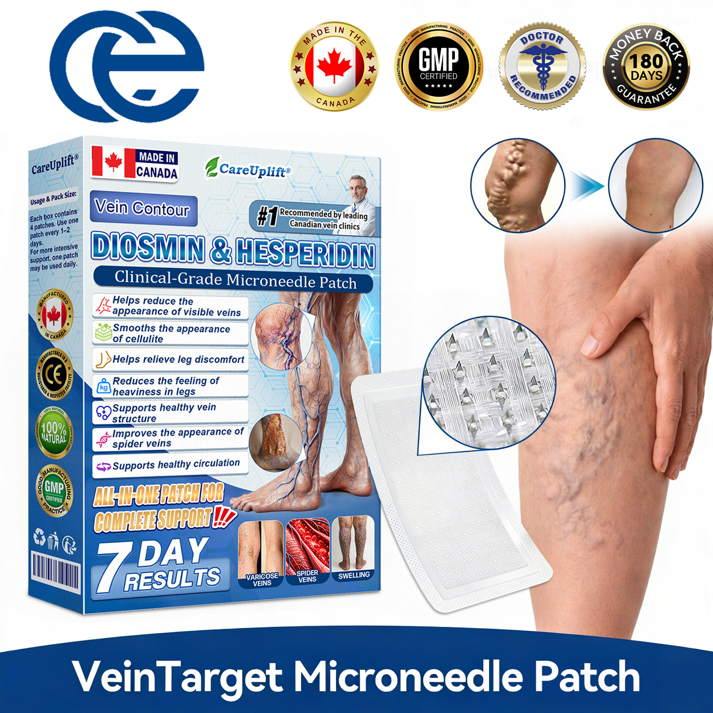 𝓞𝒇𝒇𝙞𝒄𝙞𝒂𝒍 𝑺𝒕𝙤𝒓𝓮 |🛡️𝐂𝐚𝐫𝐞𝐔𝐩𝐥𝐢𝐟𝐭® 𝐃𝗹𝐎𝐒𝐌𝗹𝐍 & 𝐇𝐄𝐒𝐏𝐄𝐑𝗹𝐃𝗹𝐍 𝐂𝗹𝐢𝐧𝐢𝐜𝐚𝗹-𝐆𝐫𝐚𝐝𝗲 𝐅𝐨𝐫𝐦𝐮𝗹𝐚 𝐌𝐢𝐜𝐫𝐨𝐧𝗲𝗲𝐝𝗹𝐞 𝐏𝙖𝐭𝐜𝐡🔹𝗔𝗱𝘃𝗮𝗻𝗰𝗲𝗱 𝗛𝗲𝗿𝗯𝗮𝗹 𝗕𝗹𝗲𝗻𝗱 𝗧𝗮𝗿𝗴𝗲𝘁𝘀 𝗦𝗽𝗶𝗱𝗲𝗿 𝗩𝗲𝗶𝗻𝘀 & 𝗥𝗲𝗹𝗶𝗲𝘃𝗲𝘀 𝗛𝗲𝗮𝘃𝘆, 𝗧𝗶𝗿𝗲𝗱 𝗟𝗲𝗴𝘀