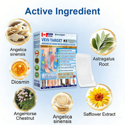🇨🇦👨‍⚕️👍✅𝐂𝐚𝐫𝐞𝐔𝐩𝐥𝐢𝐟𝐭® VeinTarget Microneedle Patch⚡Instant Relief, Long-Term Results