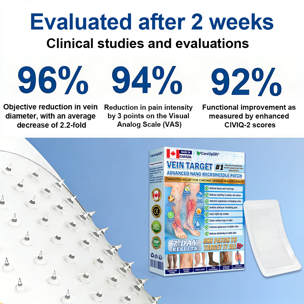 🇨🇦👨‍⚕️👍✅𝐂𝐚𝐫𝐞𝐔𝐩𝐥𝐢𝐟𝐭® VeinTarget Microneedle Patch⚡Instant Relief, Long-Term Results